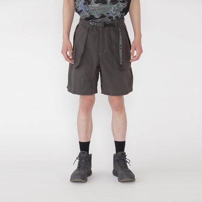 Gramicci x And Wander Brushed Nylon Short Charcoal