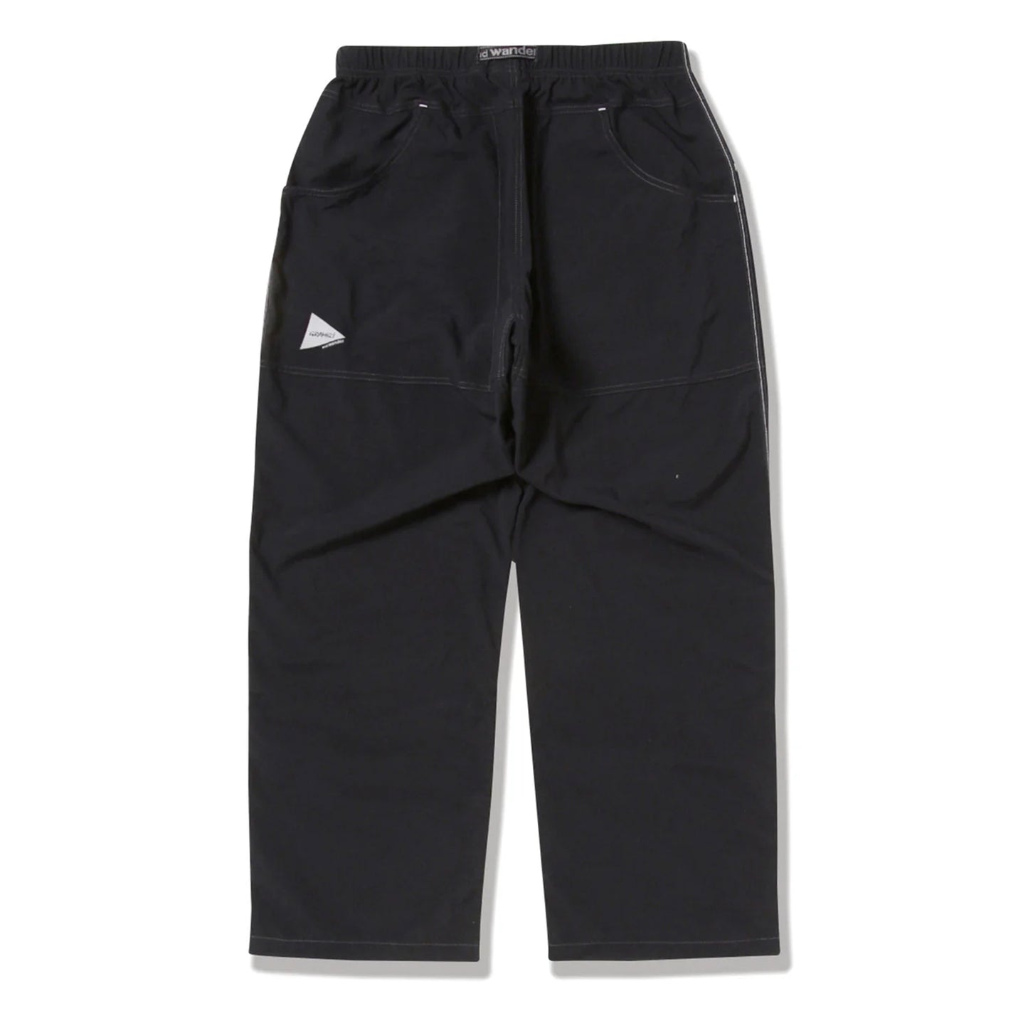 Gramicci x And Wander Womens Nylon Double Knee Pant Black