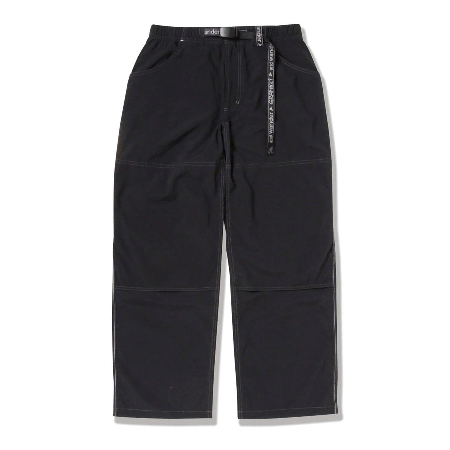 Gramicci x And Wander Womens Nylon Double Knee Pant Black