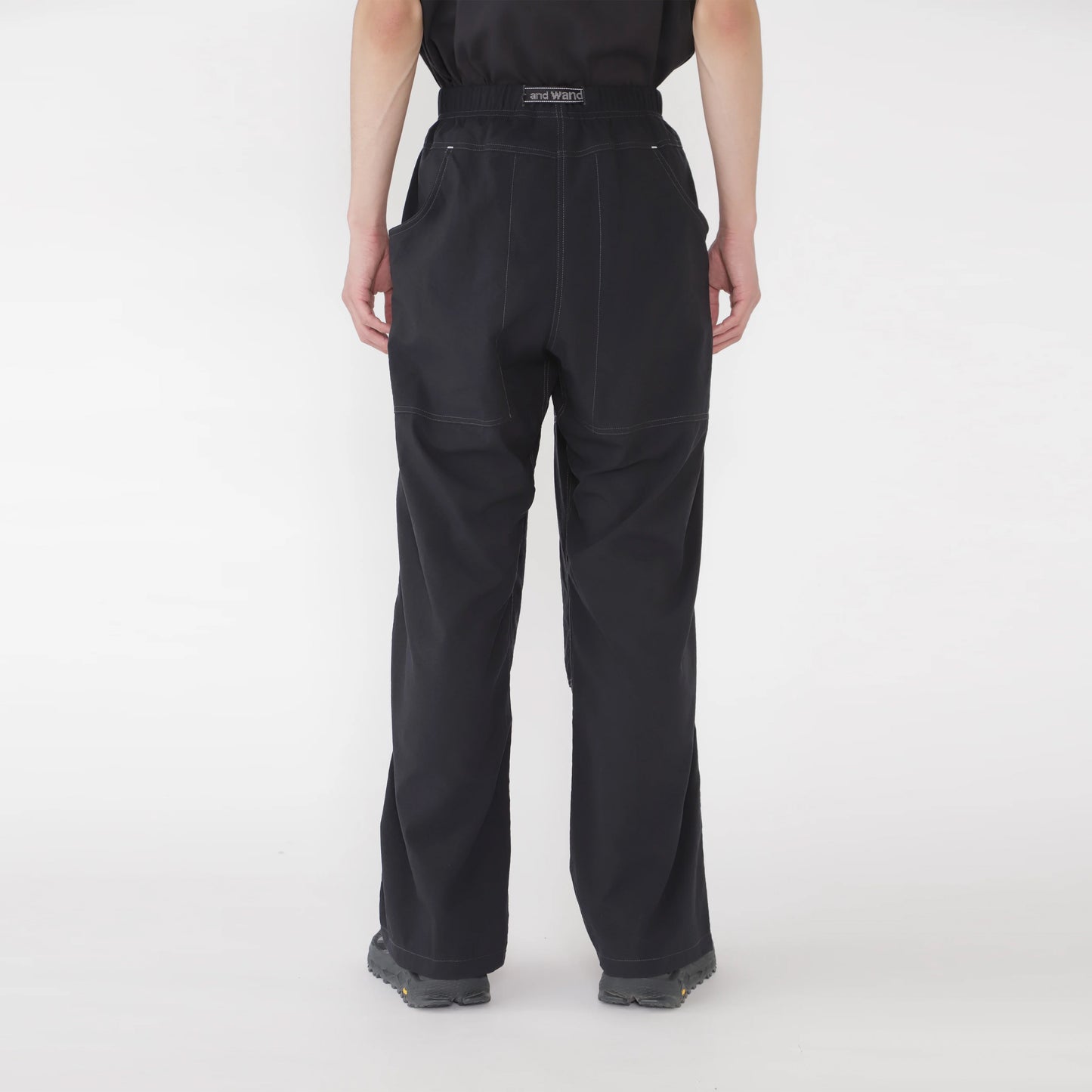 Gramicci x And Wander Womens Nylon Double Knee Pant Black