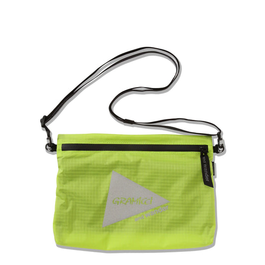 Gramicci x And Wander Nylon Sacoche Yellow