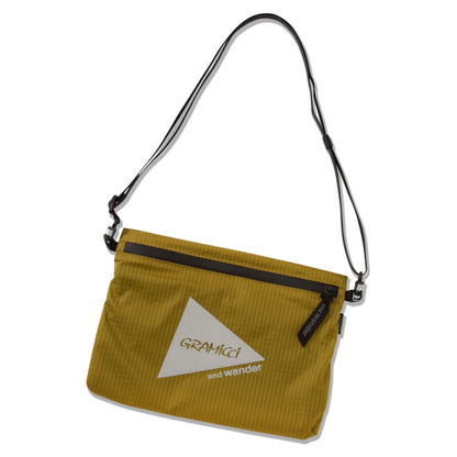 Gramicci x And Wander Nylon Sacoche Yellow