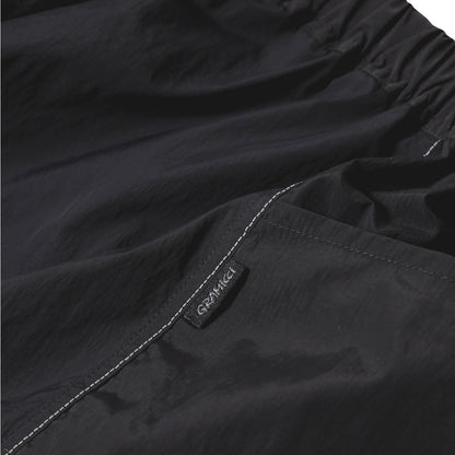 Gramicci x And Wander Patchwork Wind Short Black - The Sporting Lodge