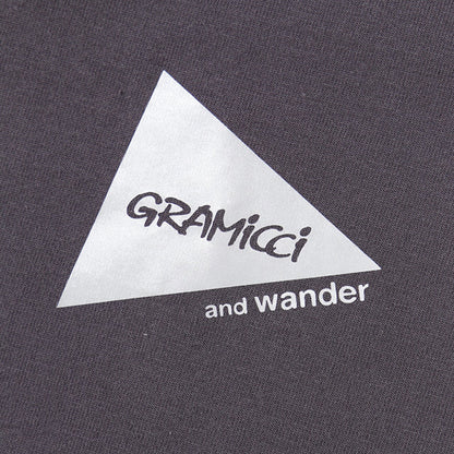 Gramicci x And Wander Tech Rugby Shirt Charcoal