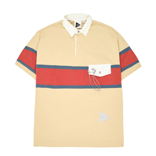 Gramicci x And Wander Tech Rugby Shirt Yellow