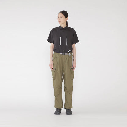 Gramicci x And Wander Womens Military Wide Pant Khaki