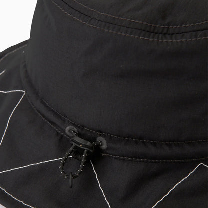 Gramicci x And Wander Zigzag Stitch Hat Black