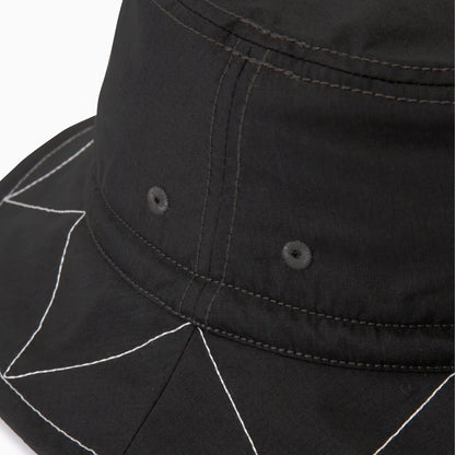 Gramicci x And Wander Zigzag Stitch Hat Black