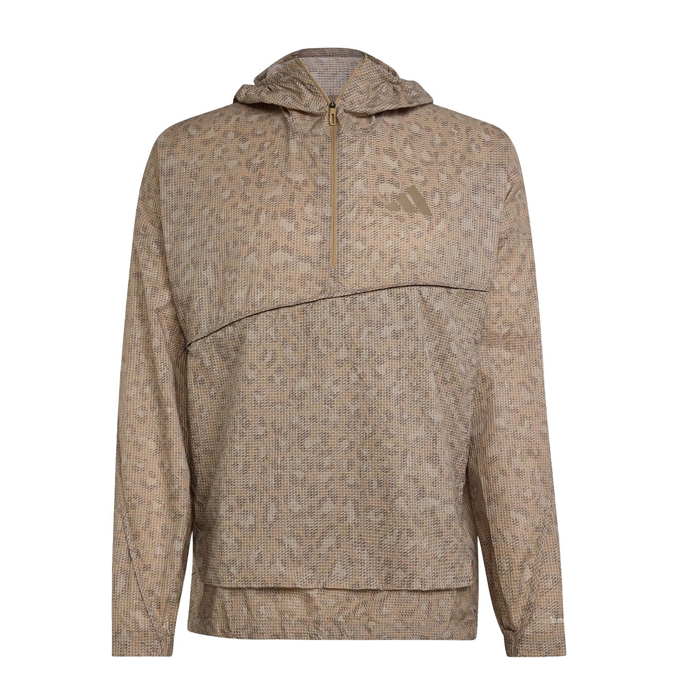 Adidas Terrex Xploric Clima365 Printed Wind Anorak Jacket Blanch Cargo / Cardboard / Brown Oxide - The Sporting Lodge