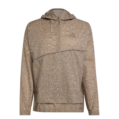 Adidas Terrex Xploric Clima365 Printed Wind Anorak Jacket Blanch Cargo / Cardboard / Brown Oxide - The Sporting Lodge