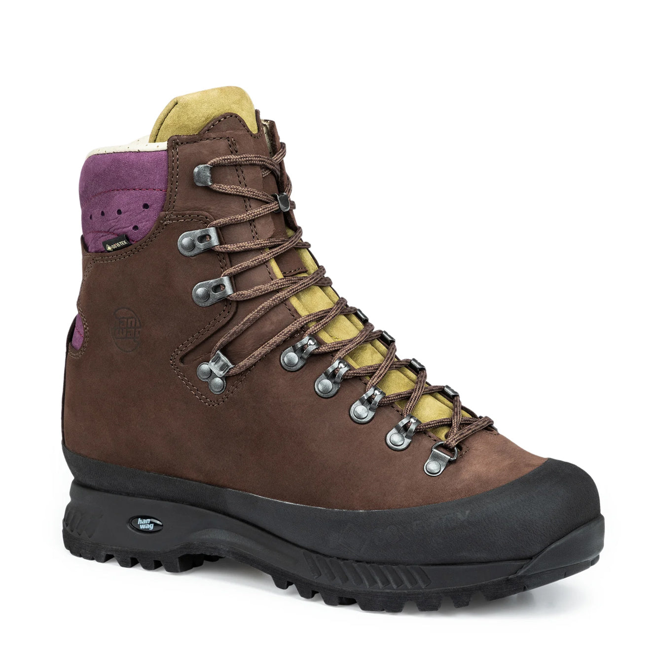 Hanwag Alaska XC GTX Brown / Violet - The Sporting Lodge