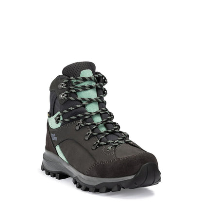 Hanwag Womens Alta Bunion II Gore - Tex Boot Shoe Asphalt / Mint