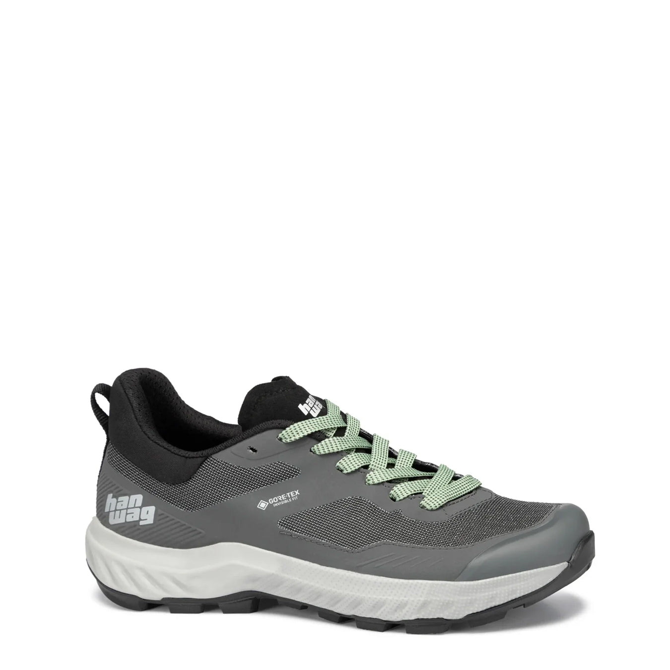 Hanwag Womens Kaduro Light Lady GTX Trainer Anthacite / Black - The Sporting Lodge