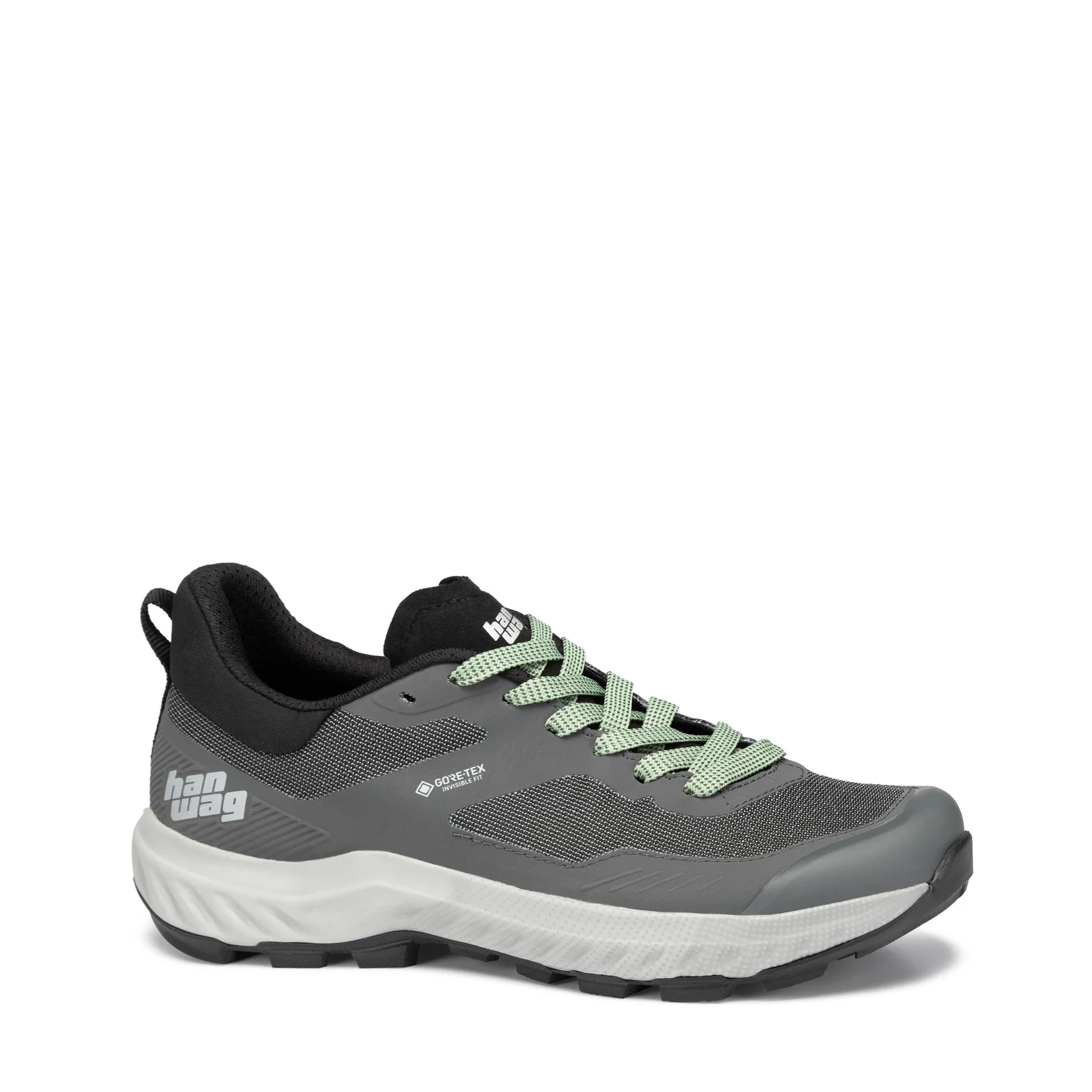 Hanwag Womens Kaduro Light Lady GTX Trainer Anthacite / Black