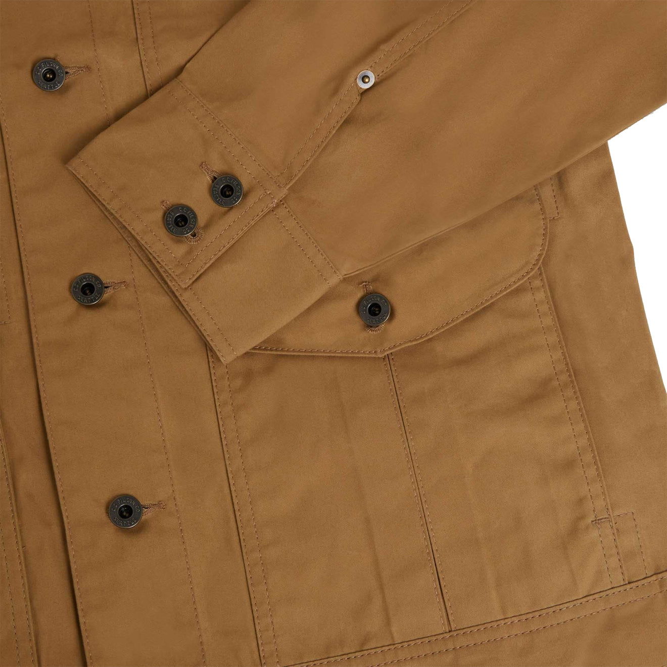Filson Dry Wax Journeyman Jacket Tan