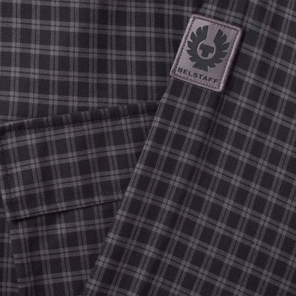Belstaff Scale Shirt Black / Tornado Grey