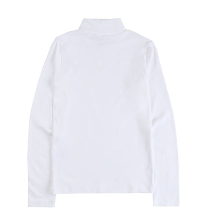 Carhartt WIP Womens L/S Philipa Mockneck T-Shirt White - The Sporting Lodge