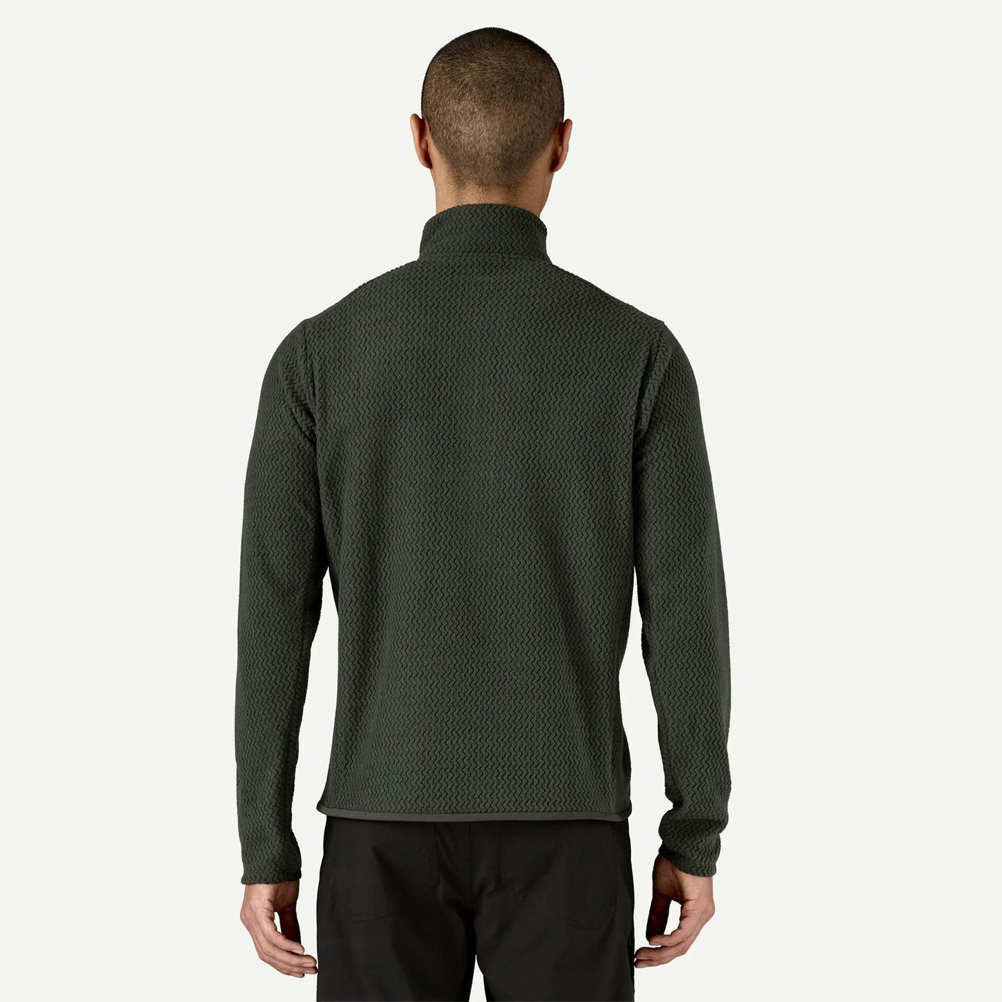 Patagonia R1 Air Fleece Zip-Neck Old Growth Green - The Sporting Lodge