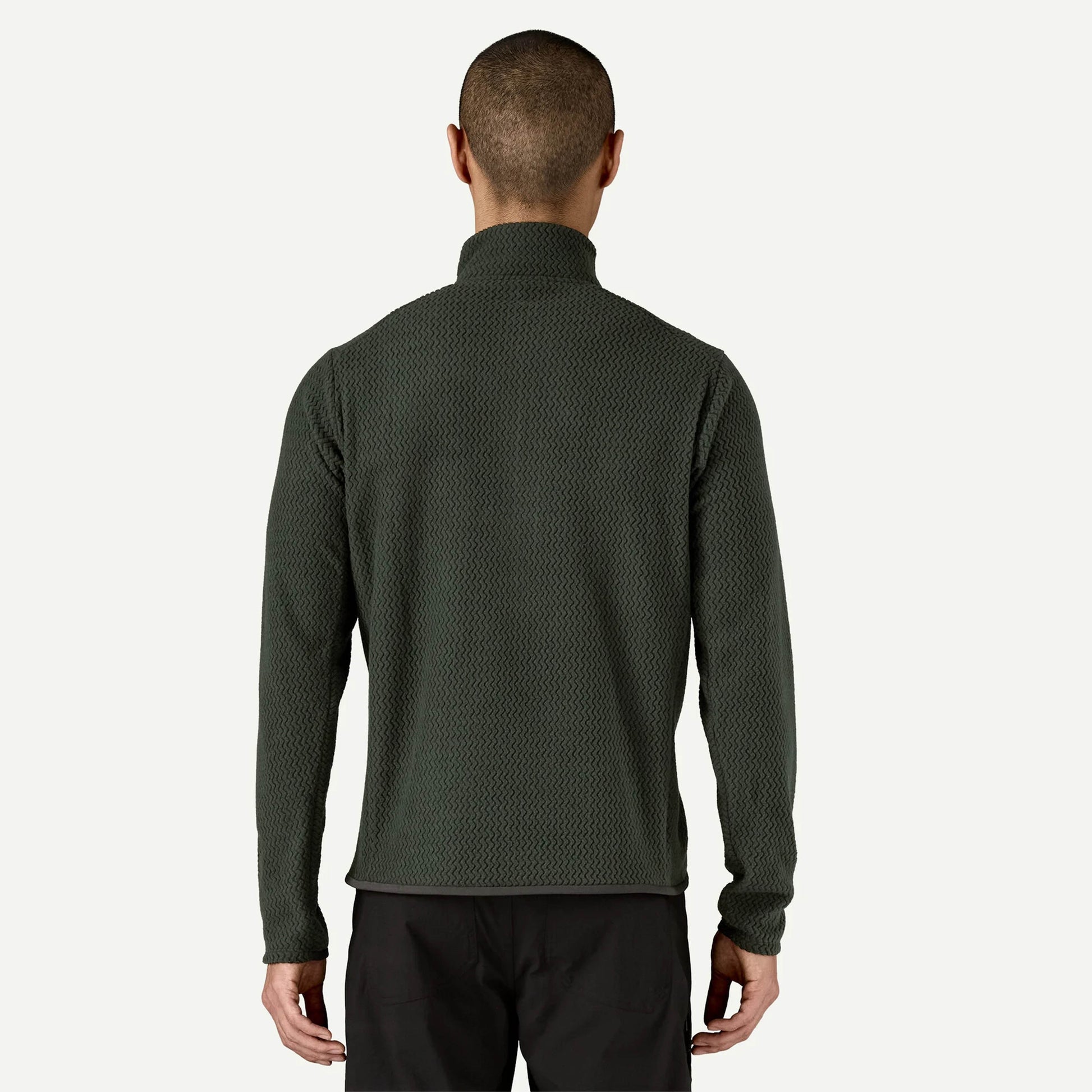Patagonia R1 Air Fleece Zip-Neck Old Growth Green - The Sporting Lodge