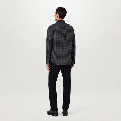 Belstaff Scale Shirt Black / Tornado Grey