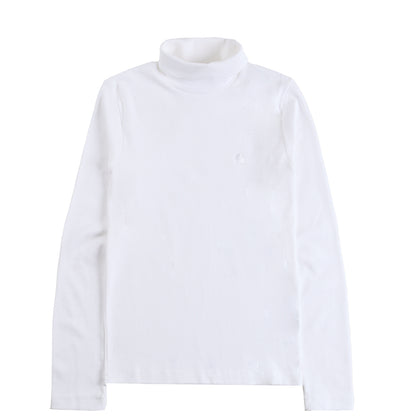 Carhartt WIP Womens L/S Philipa Mockneck T-Shirt White - The Sporting Lodge