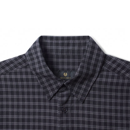 Belstaff Scale Shirt Black / Tornado Grey