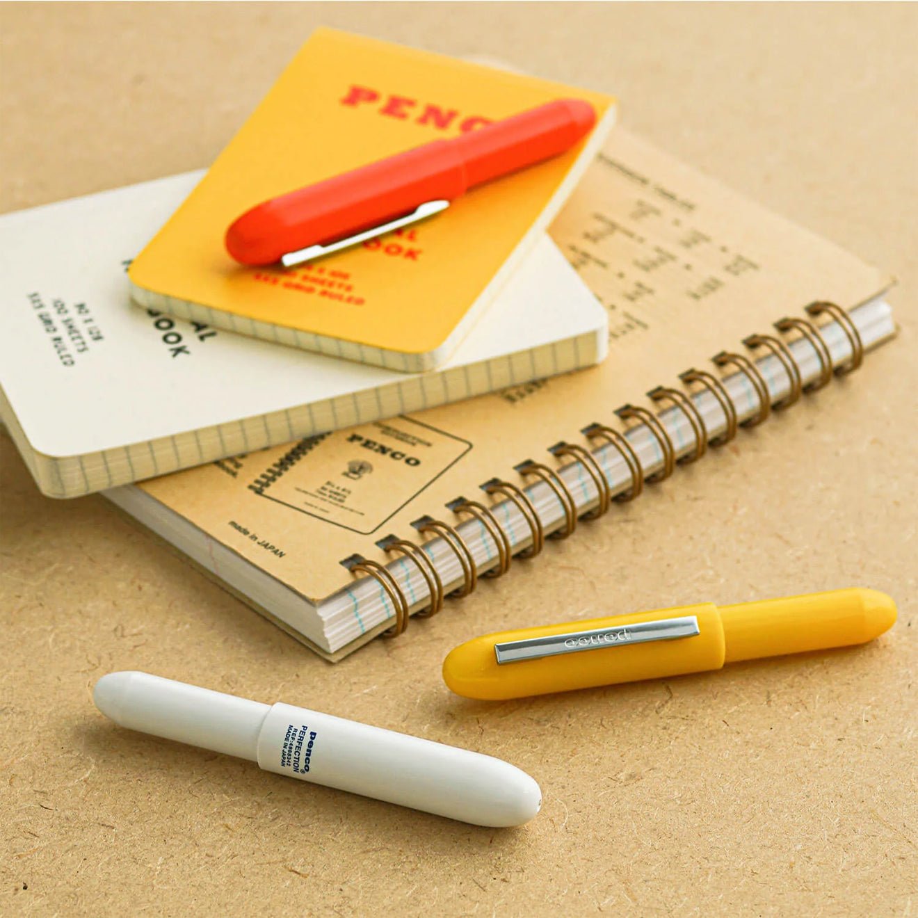 Hightide Penco Bullet Ballpoint Pen Yellow - The Sporting Lodge