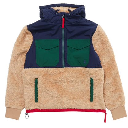 Polo Ralph Lauren Hybrid Hoodie Camel Multi