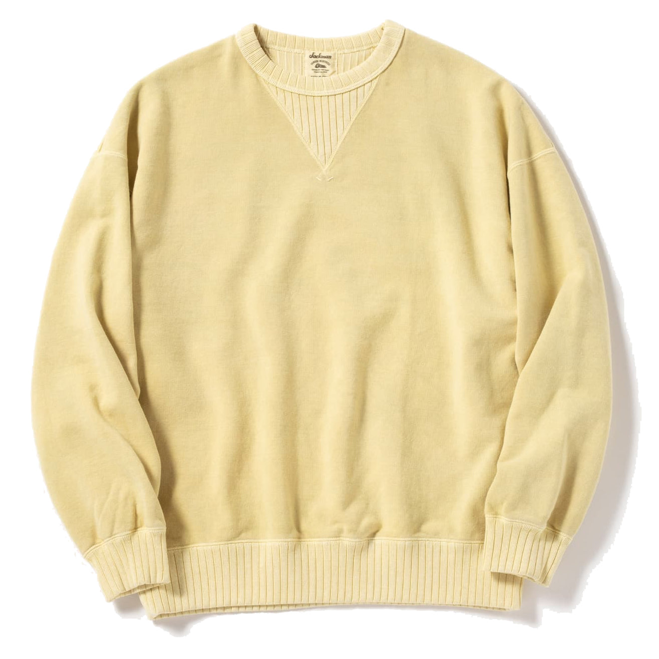 Faded yellow sweatshirt hotsell