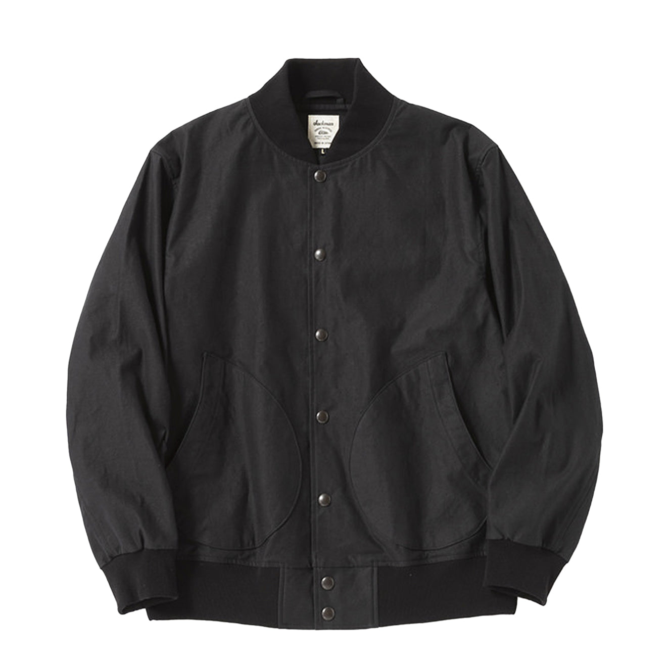 Jackman Back Nep Award Jacket Black - The Sporting Lodge