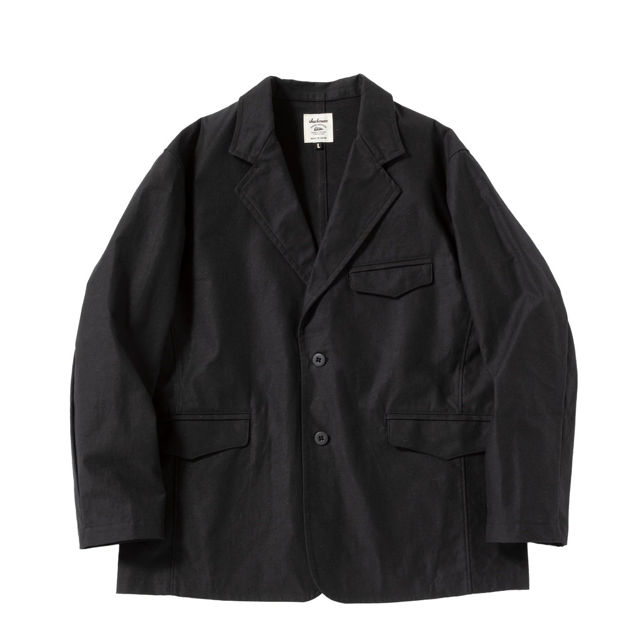 Jackman Back Nep Jacket Black – The Sporting Lodge