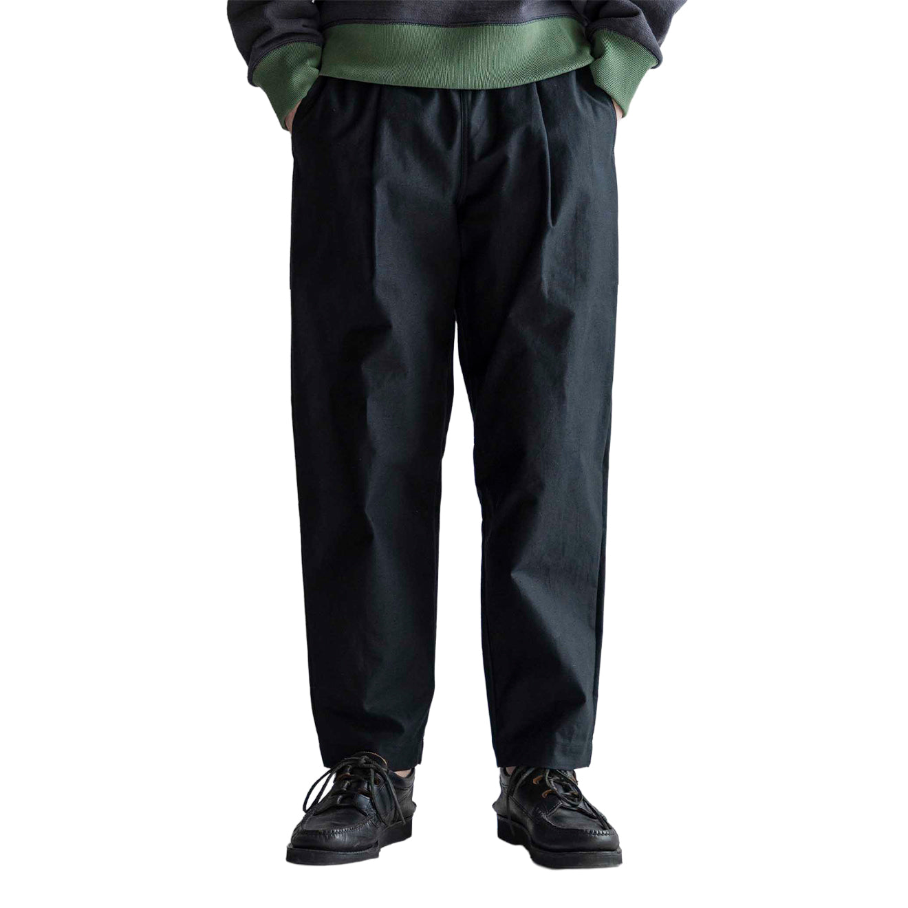 Jackman Back Nep Trousers Black