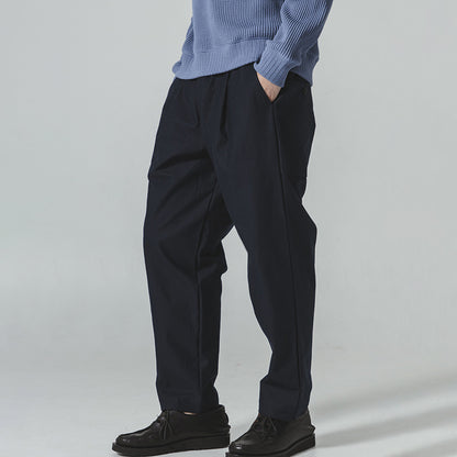 Jackman Back Nep Umps Pants Dark Navy