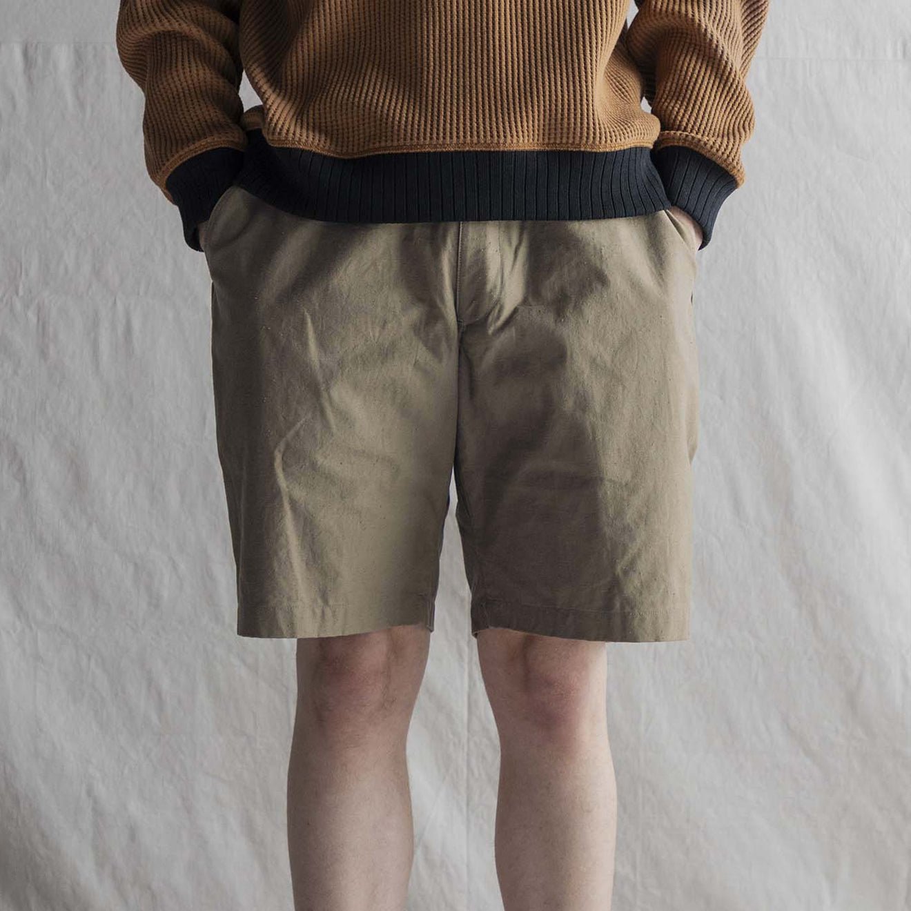 Jackman Back Nep Umps Shorts Sepia