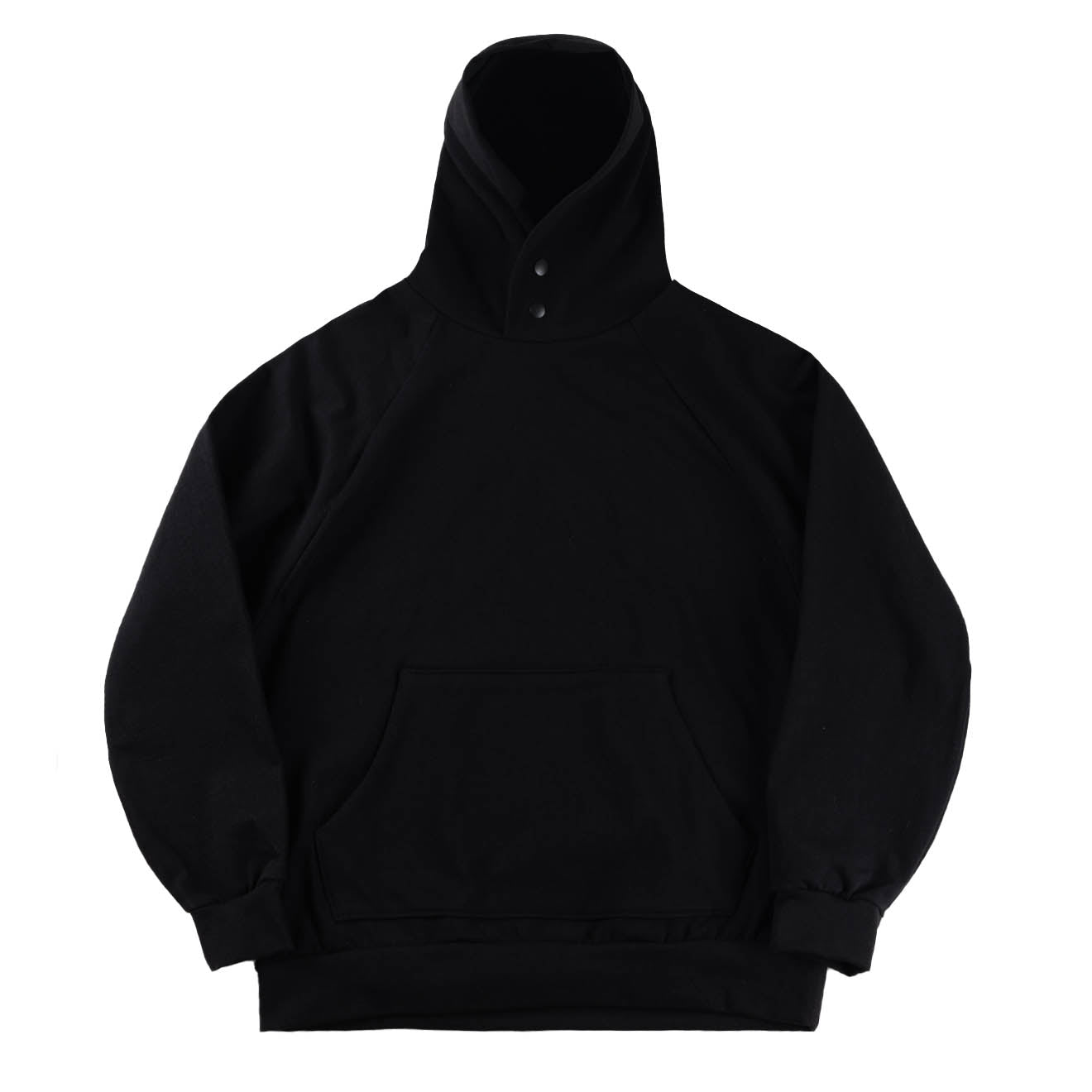 Jackman Chewy Pullover Parka Hooded Sweat Black