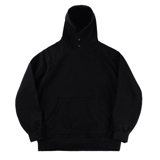 Jackman Chewy Pullover Parka Hooded Sweat Black