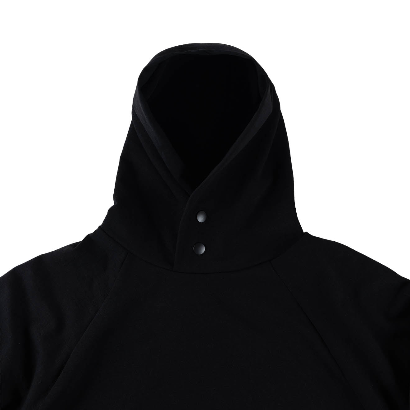 Jackman Chewy Pullover Parka Hooded Sweat Black