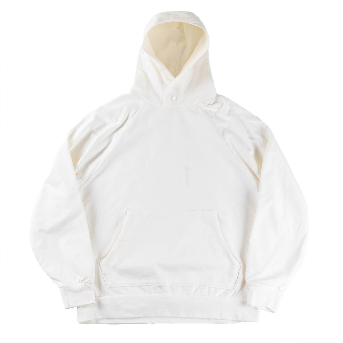 Jackman Chewy Pullover Parka Hooded Sweat White