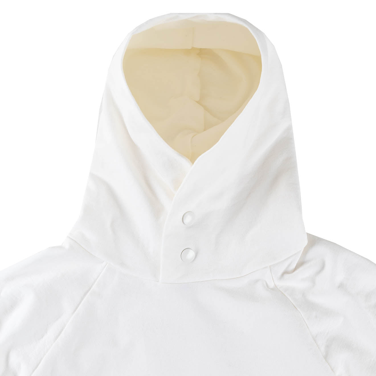 Jackman Chewy Pullover Parka Hooded Sweat White