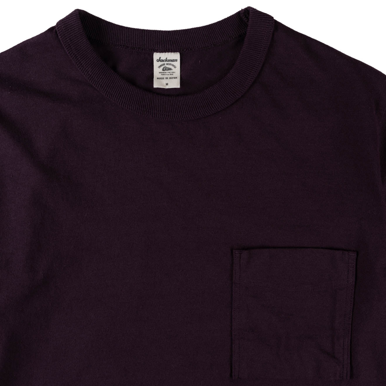 Jackman Classic Pocket T-Shirt Mauve Wine