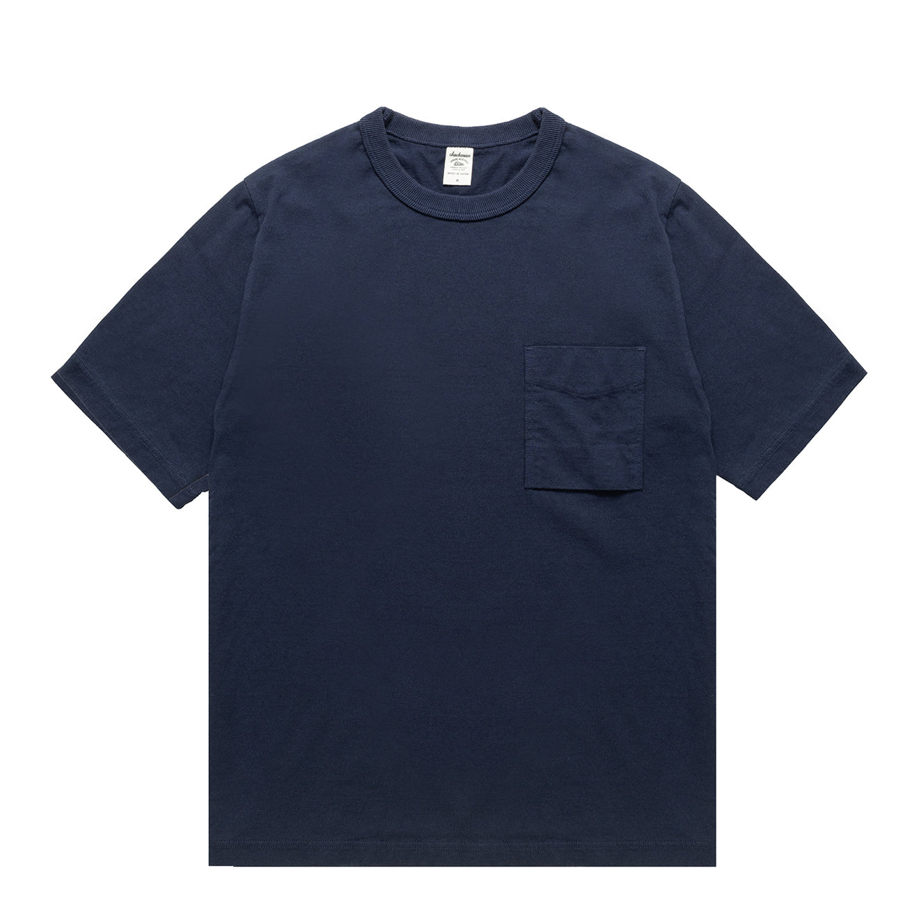 Jackman Classic Pocket T-Shirt Navy - The Sporting Lodge
