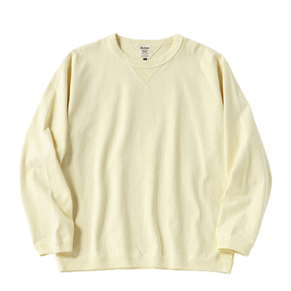 Jackman Dotsume Rib L/S T-Shirt Uni Cream