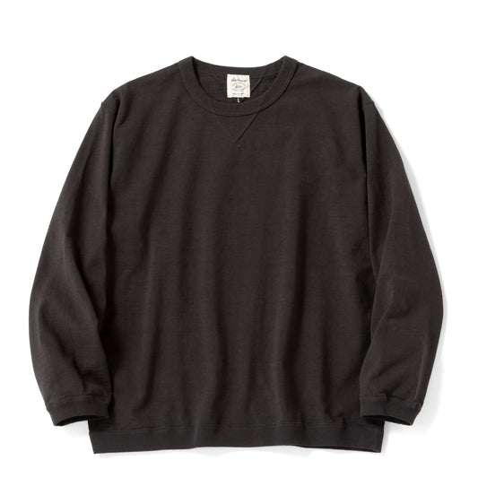 Jackman Dotsume Rib L/S T-shirt Ink Black - The Sporting Lodge