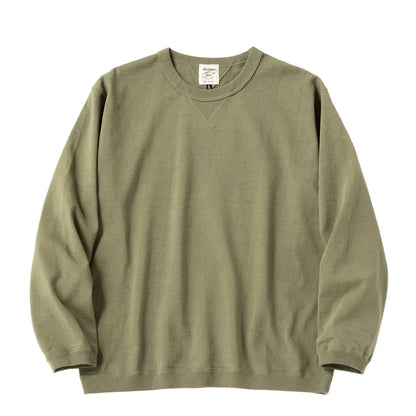 Jackman Dotsume Rib L/S T-shirt Olive - The Sporting Lodge