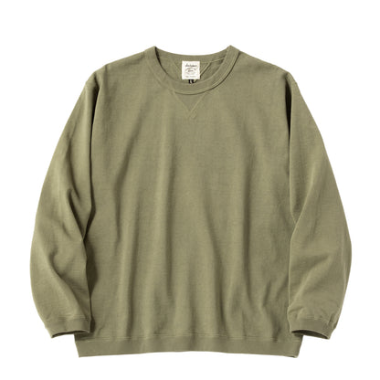 Jackman Dotsume Rib L/S T-shirt Olive