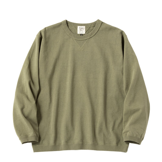 Jackman Dotsume Rib L/S T-shirt Olive