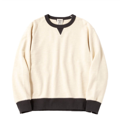 Jackman GG Sweat Crewneck Ivory / Ink Black