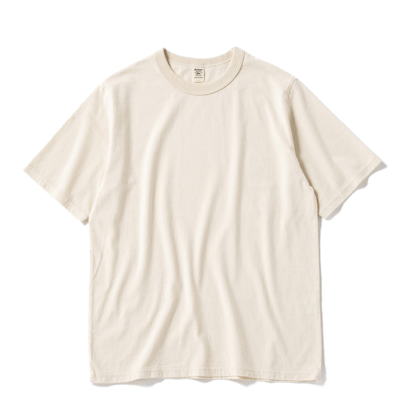 Jackman Lead-Off T-Shirt Ecru - The Sporting Lodge