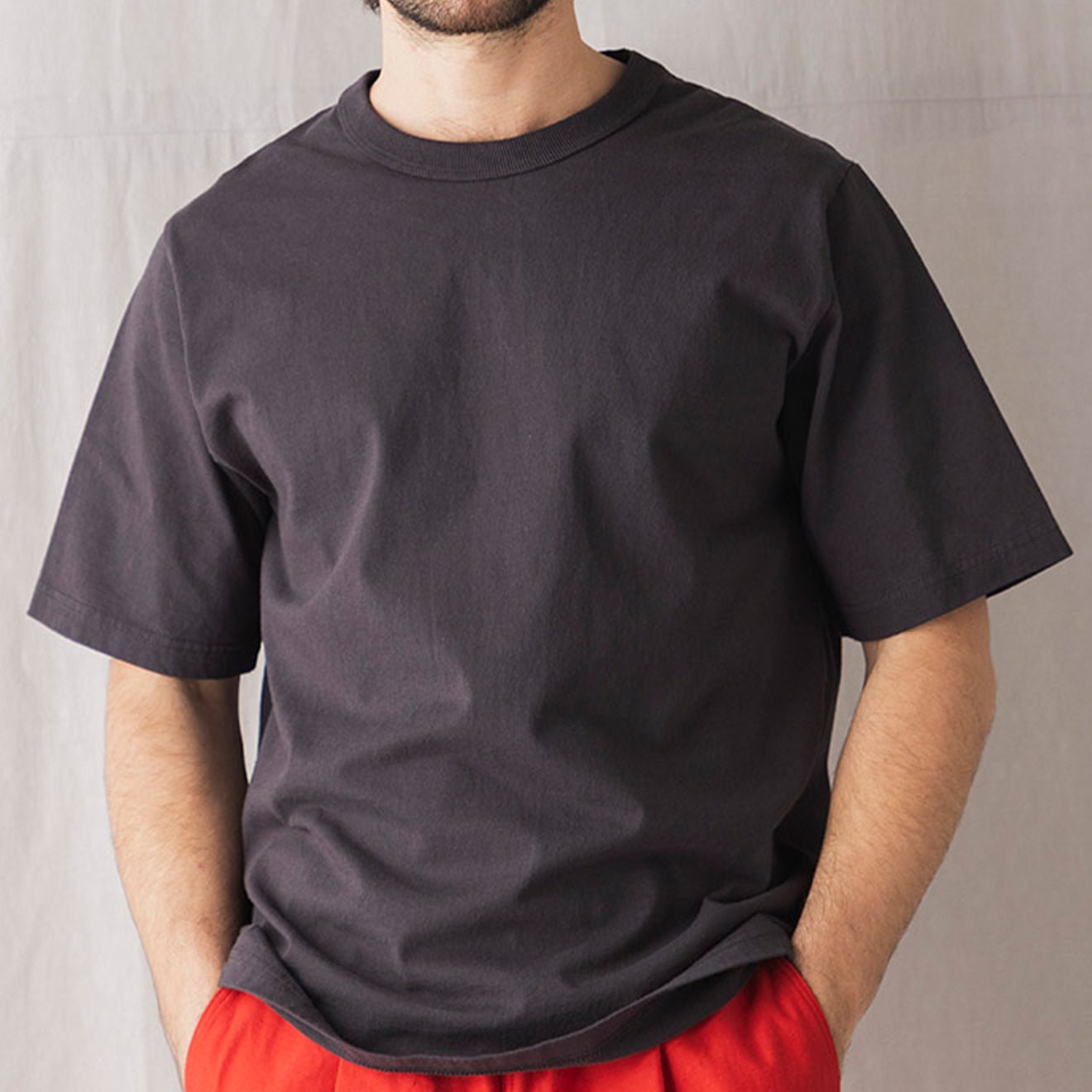Jackman Lead - Off T-shirt Ink Black