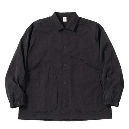 Jackman Nylon Ballboy Shirt Black